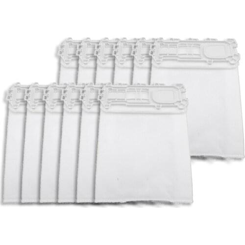 SANQ 12Pcs Vacuum Cleaner Bags Dust Bag For Vorwerk Kobold VK135 VK136 VK369 Series Attachment Vacuum Cleaner Parts