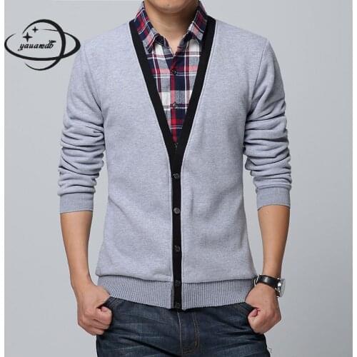 Yauamdb Men T Shirt 2018 Spring Autumn Size M-5xl Male Long Sleeve Turn-down Collar T Shirt Solid Tee Top Knitted Clothing Y59