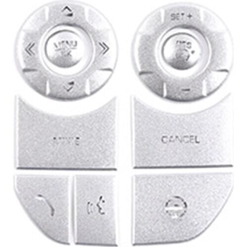 Car Steering Wheel Button Patch Trim Frame Cover for Land Rover Discovery 5 Range Rover Sport