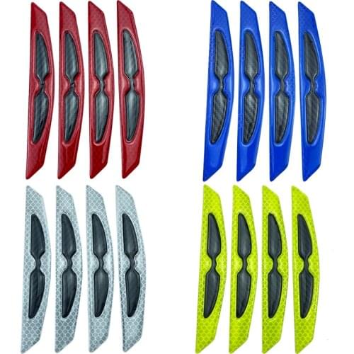 4pcs/Let Car Door Edge Anti-collision Protector Bar Stickers FOR Haima 3 7 M3 M6 S5 JAC J2 J3 J4 J5 J7 S1 S3 Auto Accessories