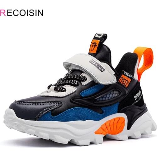 RECOISIN New Autumn Childrens Shoes Comfortable Sports Shoes for Boys High Quality Running Sneakers Kids Shoes Chaussure Enfant