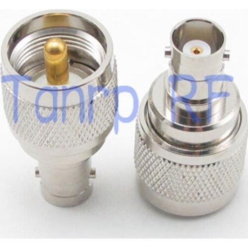 Wholesale UHF male plug to BNC female jack straight RF coaxial connector adapter cable