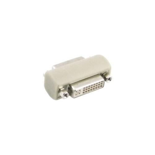 Xiwai DVI 24 5 Female to DVI 24 5 Female Video Converter Adapter Coupler 180D Straight