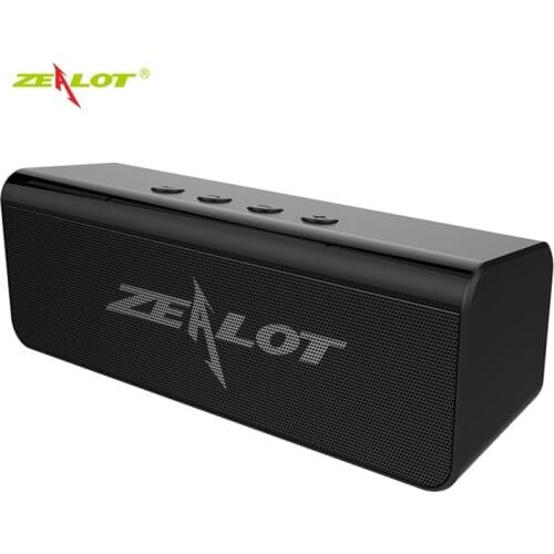 ZEALOT S31 Bluetooth Speaker Mini Portable Wireless Speakers Sound System 3D Stereo Music Surround Speaker Support USB TF Card