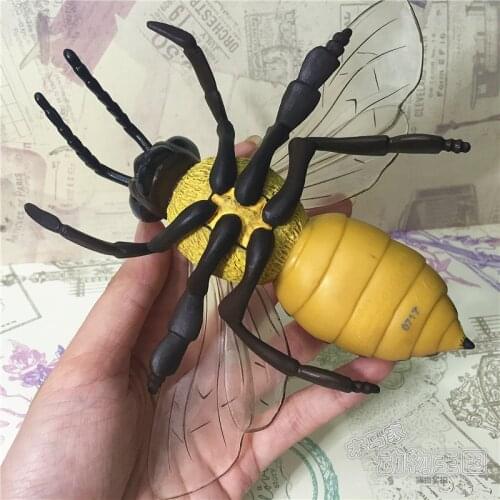 Pvc figure simulation insect big bee Toy Model