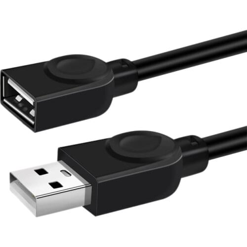 USB Extension Cable 5 Feet Male to Female Data Transmission Extension Cable Suitable for Keyboard, Mouse, Flash Drive