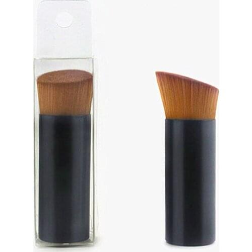 1Pcs Multifunction Mini Flat Oblique Head Makeup Brush Liquid Foundation Makeup Brush Makeup Tools