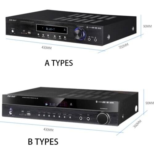 220V 650W SU-190 Bluetooth Amplifier 5.1 Home High Power Amplifier Subwoofer Karaoke Hifi Karaoke Lossless Digital Ktv Amplifier