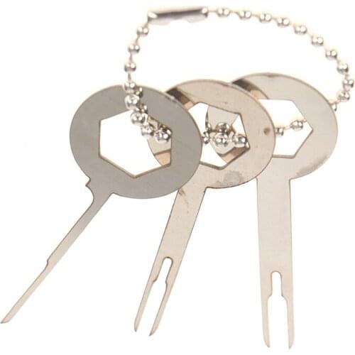 3pcs/set Car Terminal Removal Tool Kit Automotive Pin Extractor Remove Tool