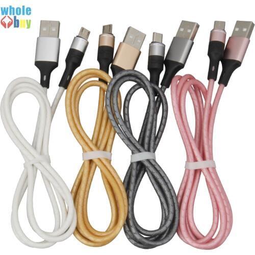 300pcs USB Cable Type C Micro USB 8pin Cable 1m Celestial Column Data Sync Charger Charging Cable for Xiaomi Nokia Sony HTC LG