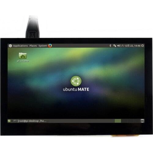 4.3inch, 800x480, Capacitive Touch Screen LCD, HDMI Interface, Supports Multi Mini-PC Windows 10/8.1/8/7, Five-points Touch