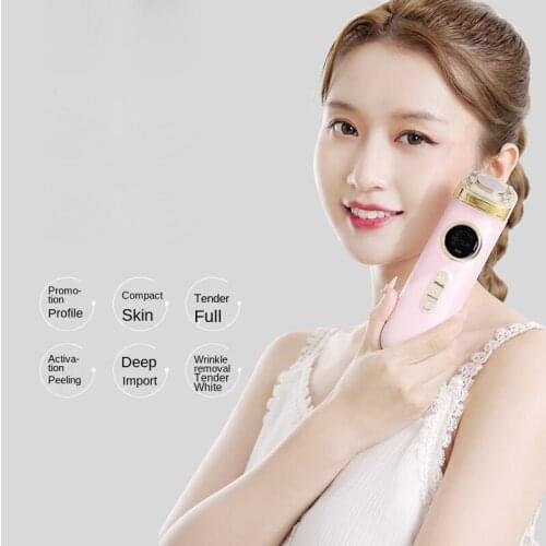 4 in 1 radio mesotherapy electroporation radio frequency lifting skin rejuvenation and wrinkle removal LED photon massager