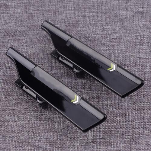 Beler 2x Universal Black Wiper Stand Windshield Blade Protector Spoiler Mate Wing Mate Wing Auto Car Accessories