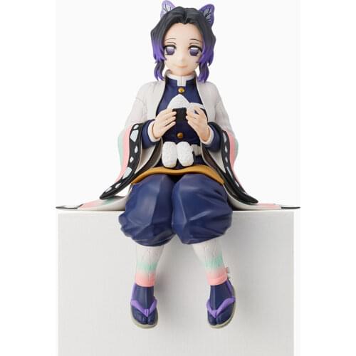 Judai Original Sega Kimetsu No Yaiba Kochou Shinobu Premium Chokonose Figure Blade of Demon Destruction PVC Action Figure Toys