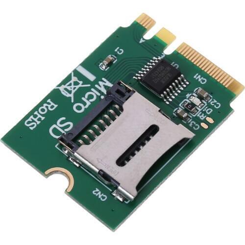 M2 NGFF Key A.E WIFI Slot to Micro SD SDHC SDXC TF Card Reader T-Flash Card M.2 A+E Card Adapter Kit