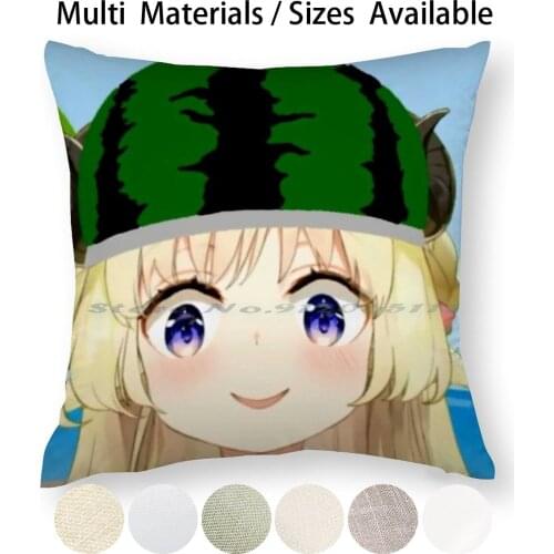 Watame Lon Pillow Case Throw Pillow Cover Cotton Linen Flax Watame Hololive Homolive Sheep Sheep Girl Girls Cat Ear Animal Ear