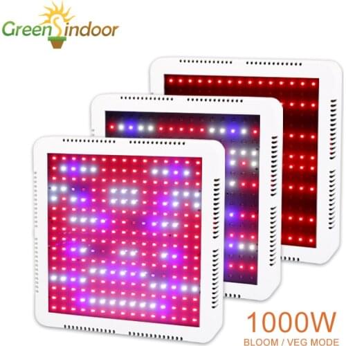 Phytolamp For Plants 1000W LED Grow Light Phyto Lamp With Veg And Bloom Mode IR UV Leds For Indoor Seedlings Growing Flowering