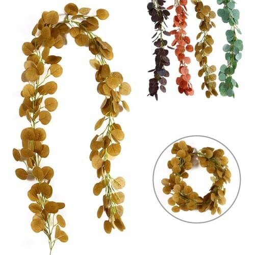 1pc Lifelike Artificial Vine Decorative Simulation Plants Hanging Vine Fake Garland DIY Accessories For Home Decoration