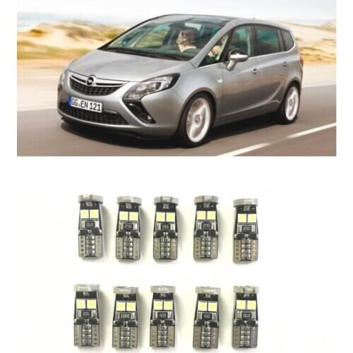 Canbus w5w Led interior lights For opel astra h j g mokka insignia vectra a b c vivaro zafira ADAM Agila A B AMPERA ANTARA