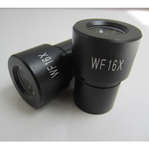 WF16X/13mm Wide Angle Biological Microscope Eyepiece Lens Compound with Mounting Size 23.2mm