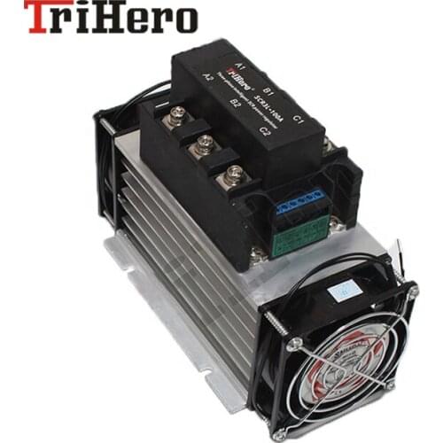 3 Phase SCR Power Regulator, voltage SSR solid state relay 0-10V 4-20mA