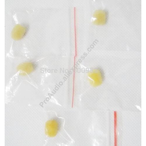 5pcs Mini Skin Color Beige Foam Covers for Beige Headset lavalier Microphone Windscreen Windshield 2-3MM