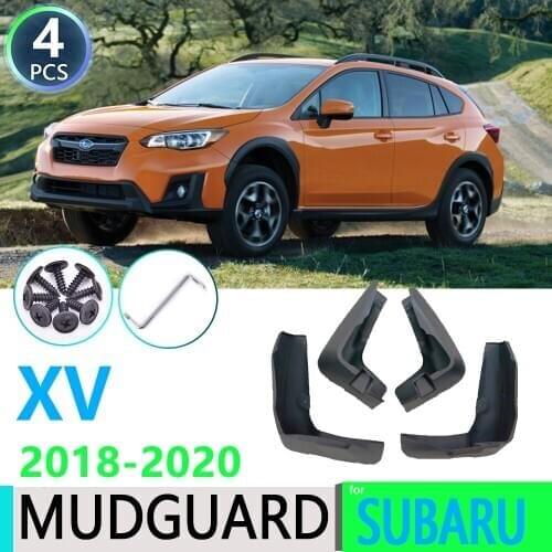 For Subaru XV Crosstrek 2018 2019 2020 Fender Mudguards Mud Flaps Guard Splash Flap Car Accessories