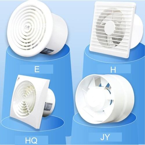 4/6 inch Inline Duct Fan Bathroom Exhaust Fan 220V Silence Air Blower For Window Wall Toilet Kitchen Mounted Exhaust Systems