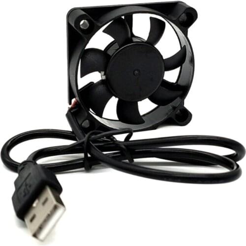 New FGD5010H2BL DC 5V 0.1A CPU/GPU Cooler Replacement 50x50x10mm Notebook CPU Cooling Fan USB Connector PC Fan
