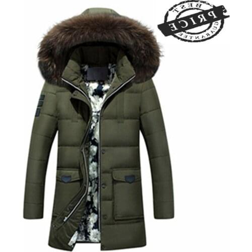 2021 New Fashion Winter Jacket Men Cotton Warm Outerwear Coat Male Windproof Parka Black Jaquetas Masculina Inverno CJ322