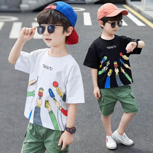 OBOVATUS T-shirts For Boys
