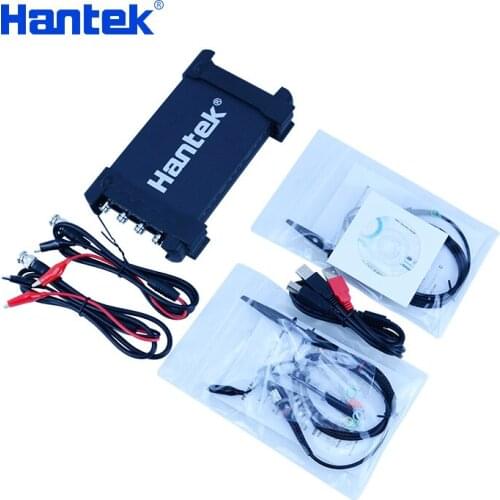 Hantek 6104BC PC USB Oscilloscope 4 Independent Analog Digital Channels 100MHz Bandwidth 1GSa/s 2mV-10V/DIV input sensitivity