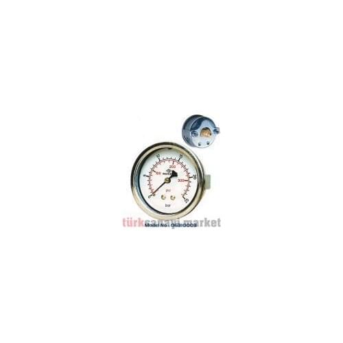 Ø63 MM BACK CONNECTED PANOTIPE MANOMETER PRESSURE GAUGE PRESSURE MEASURER PRESSURE GAUGE PRESSURE MEASUREMENT MANOMETER BAROMETE