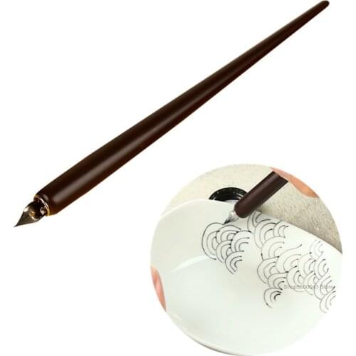Pottery tools on-glaze dip pen long rod dip pen pottery art DIY painting pen painted pen pottery tool pen