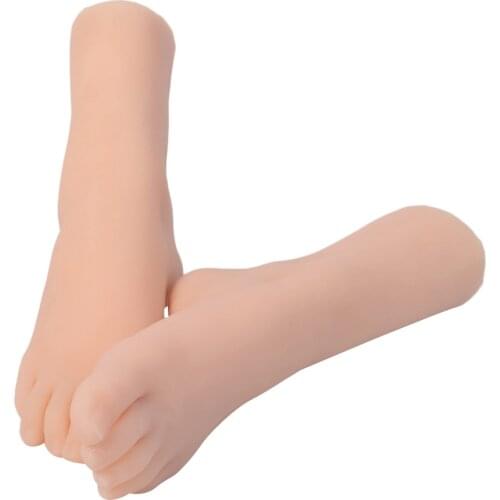 Realistic Soft Girls Legs Feet Mannequin Sandals/Socks Display Model W/nails