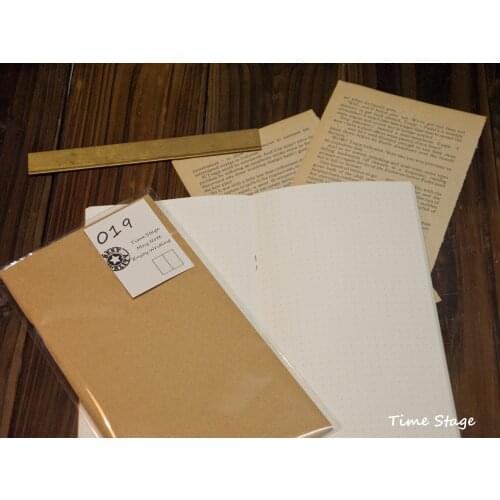 Travelers' notebook refill book core midori standard type 019 points