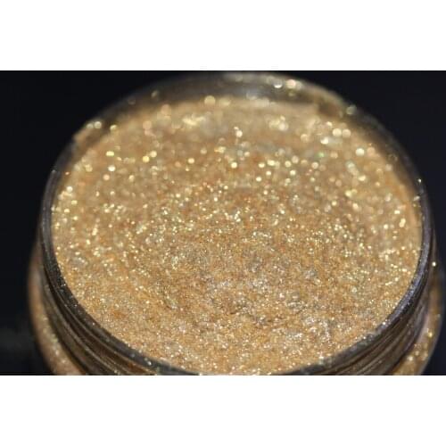 Light Gold Diamond Loose Highlighter Dust Pigment Powder for Cosmetics Nail Art,Resin Craft,Soap,Candle,DIY Very Beautiful