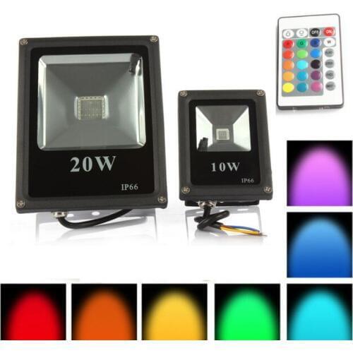 1pcs Led Flood Light 10W 20W 30W 50W AC85-265V Led Floodlight Waterproof IP65 Led Spotlight Outdoor Lighting spot led exterieur