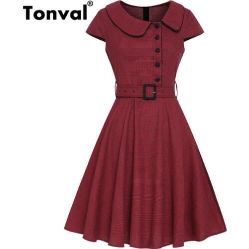 Офисные летние платья Tonval China At AliExpress