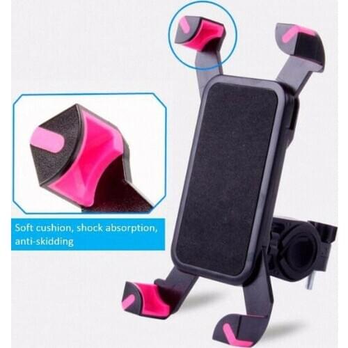 Bike Bicycle Holder Anti-Slip Handlebar Mount Phone GPS Bracket Holder Bike Phone Holder for Universal Mobile Phone