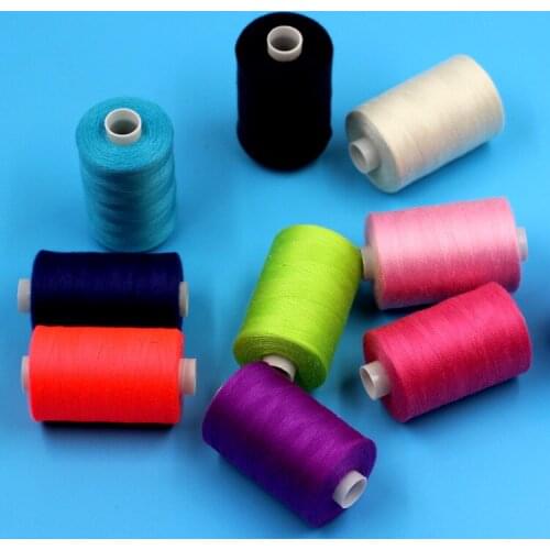 42 Colours Polyester Machine Embroidery Thread Kit 1000Yard Each Spool for Embroidery and Sewing Machines Hand Stitch Thread