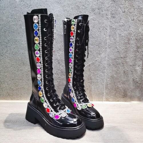 Womens Sneaker Round Toe Lace Up Lolita Wedge Heels Sport Shoes Retro love laser platform shoes Harajuku Loita 3Colors Girl B215