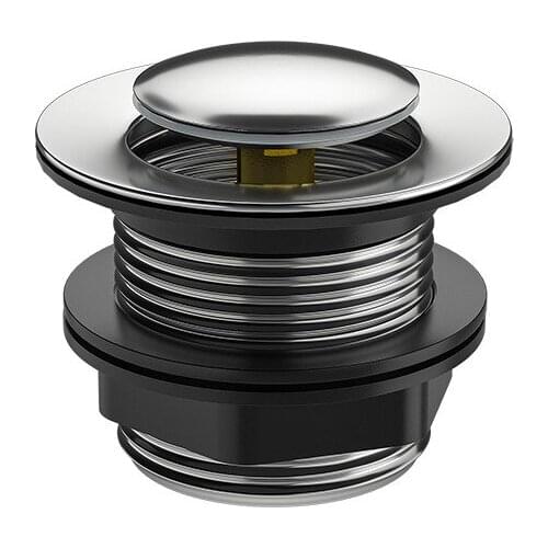 1PC Pop Up Drain Waste Strainer Chrome Finish Brass Sink Shower Drain Stopper Bathtub Bathroom Accessories