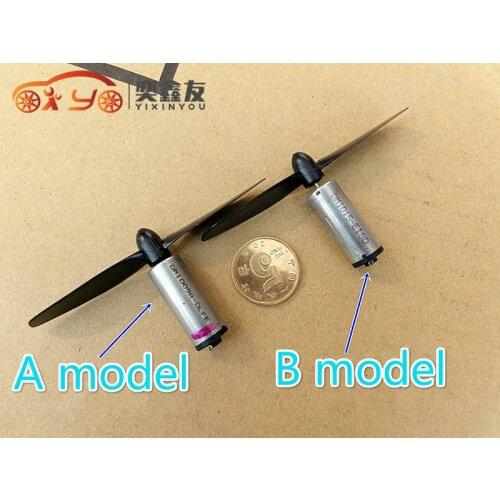 100Pairs/LOT Small fan M50 motor with fan DC3V-6V 200 motors + propeller (positive and negative propeller)