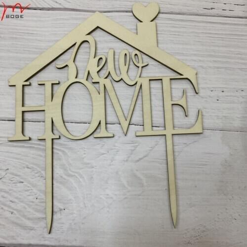 16pcs 18cm/7inch new home House Warming gifts Cake Topper
