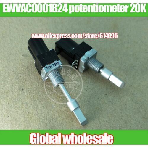 2pcs EWVAC0001B24 retractable single potentiometer 20K with midpoint / potentiometer for Panasonic