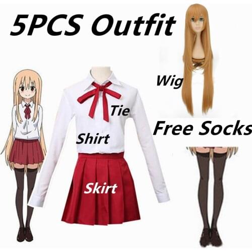 Anime Umaru Cosplay Costumes Japan and South Korea Japanese School Uniform Anime Himuto! Umaru-chan Halloween Party High Quality