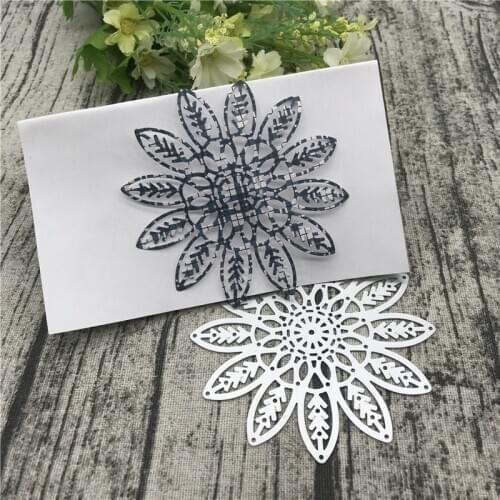 Flower Frame Paper Metal Cutting Dies Stencils for DIY Scrapbooking Album Paper Card Decorative Craft Embossing Die Cuts