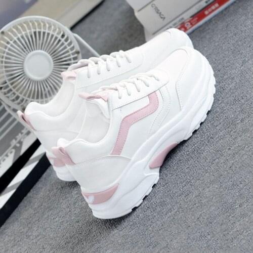 2021 Spring and Autumn New White Shoes Summer Autumn Shoes Online Celebrity Joker Sports Tide