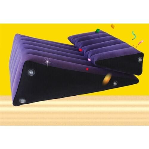 Inflatable Love Pillow Sex Toys Wedge Pillow Fuckmachine Dildo Sexe Toy Couple Position Cushion Aid Furniture Couple Game Toy